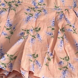 Floral Peach Skirt